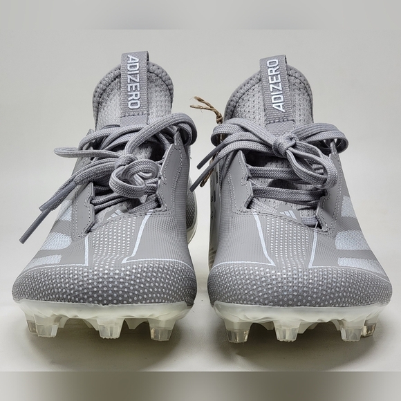 Adidas Adizero Electric.1 IF2427 Grey Silver Football Cleats Mens Size 11.5 New - Picture 8 of 13